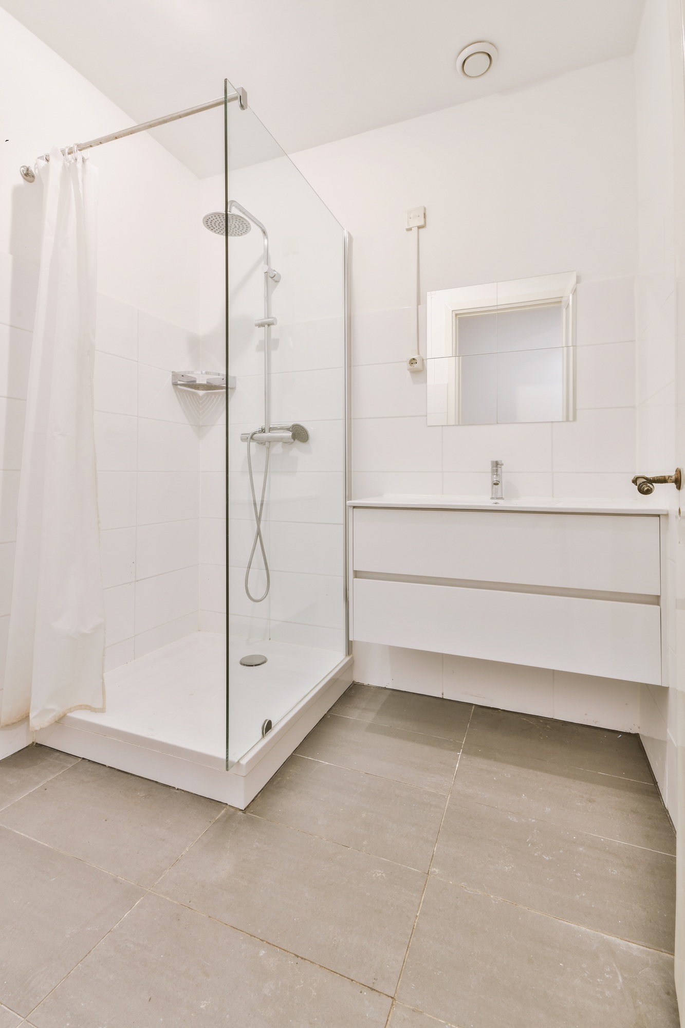 New modern clean bathroom